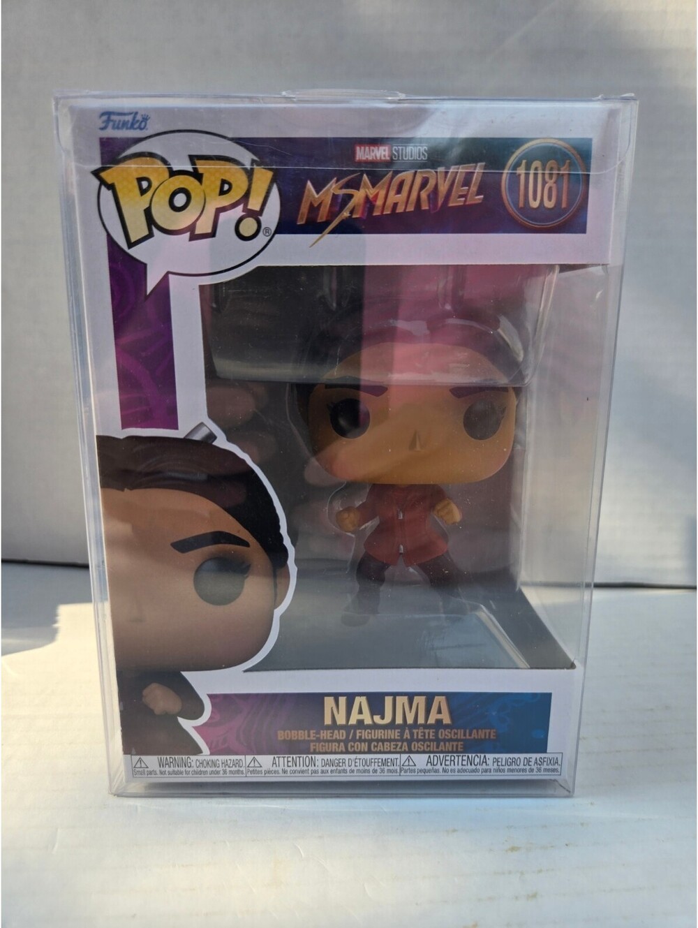 Funko Pop! Marvel Ms. Marvel Najma Collectible Figure #1081
